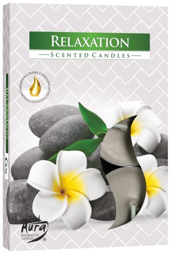 6 Duftteelichter - Relaxation