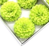 DIY Seifenblumen - Kleine Chrysantheme - Hellgrün