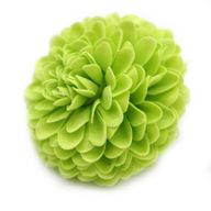 DIY Seifenblumen - Kleine Chrysantheme - Hellgrün
