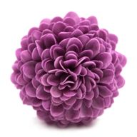 DIY Seifenblumen- Kleine Chrysantheme - Lila