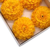 DIY Seifenblumen- Kleine Chrysantheme - Gelb