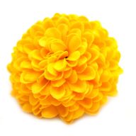 DIY Seifenblumen- Kleine Chrysantheme - Gelb