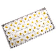 DIY Seifenblumen- Kamelie - Weiß