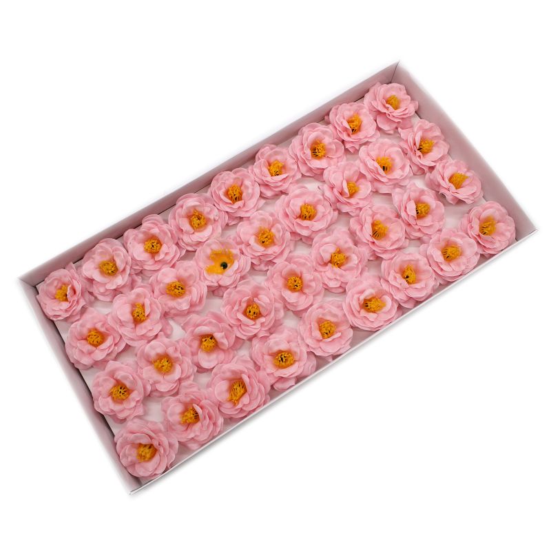 DIY Seifenblumen- Kamelie - Hellrosa