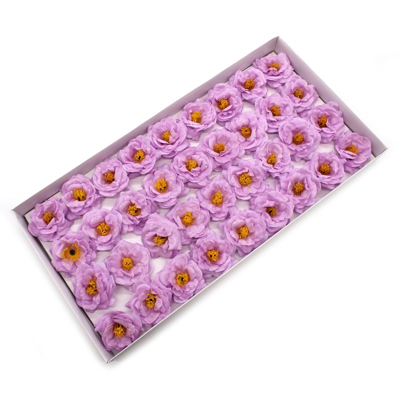 DIY Seifenblumen- Kamelie - Lila