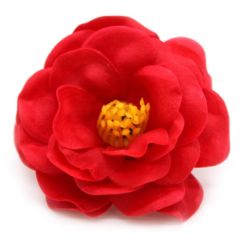 DIY Seifenblumen- Kamelie - Rot