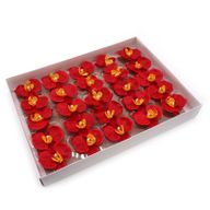 DIY Seifenblumen - Orchidee - Rot