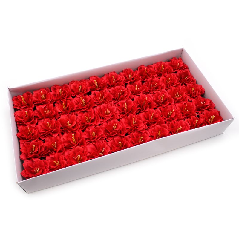DIY Seifenblumen - Kleine Pfingstrose - Rot