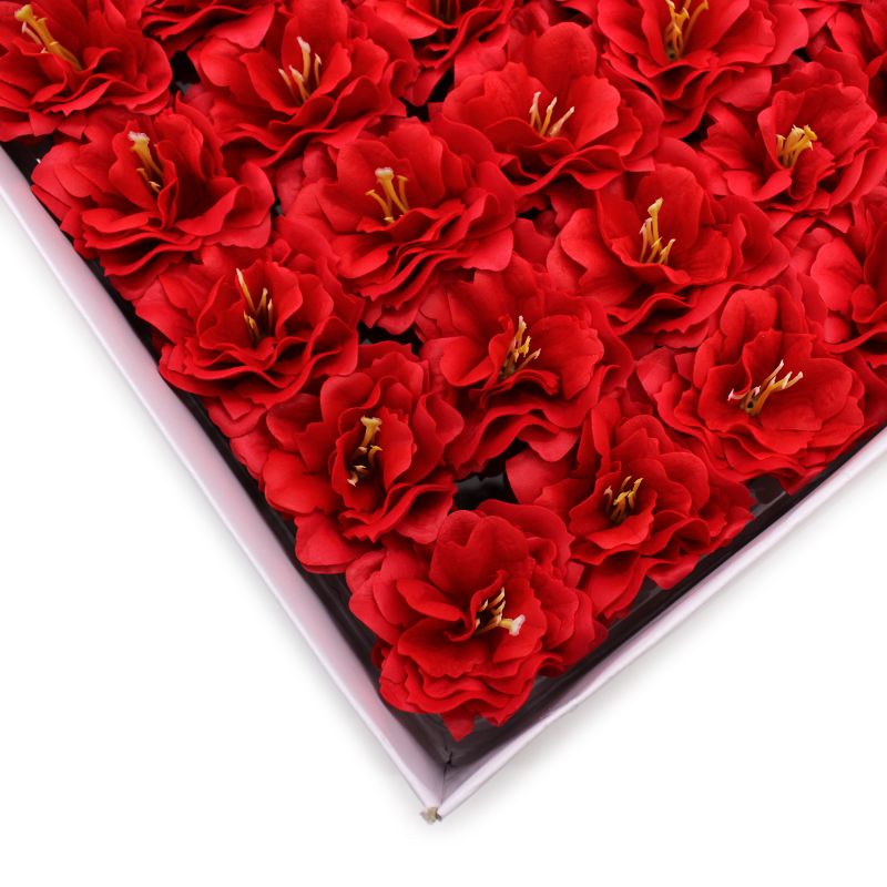 DIY Seifenblumen - Kleine Pfingstrose - Rot
