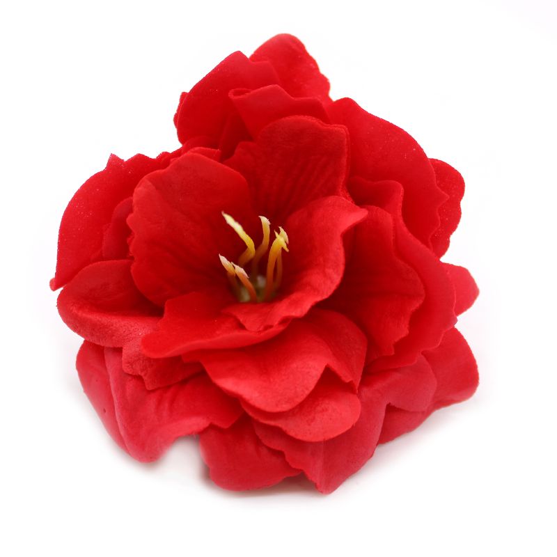 DIY Seifenblumen - Kleine Pfingstrose - Rot