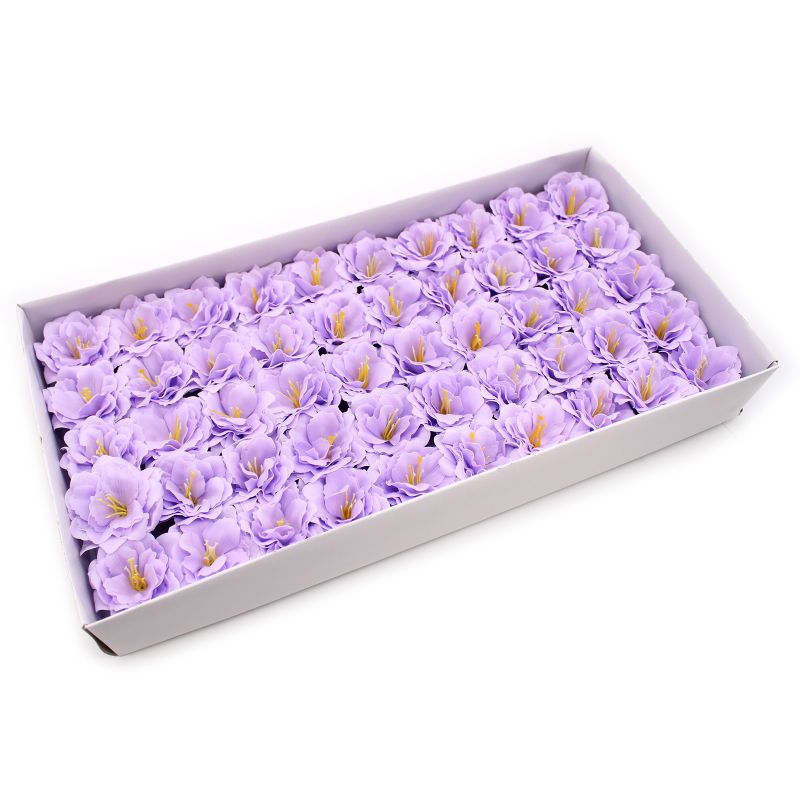 DIY Seifenblumen - Kleine Pfingstrose - Lila