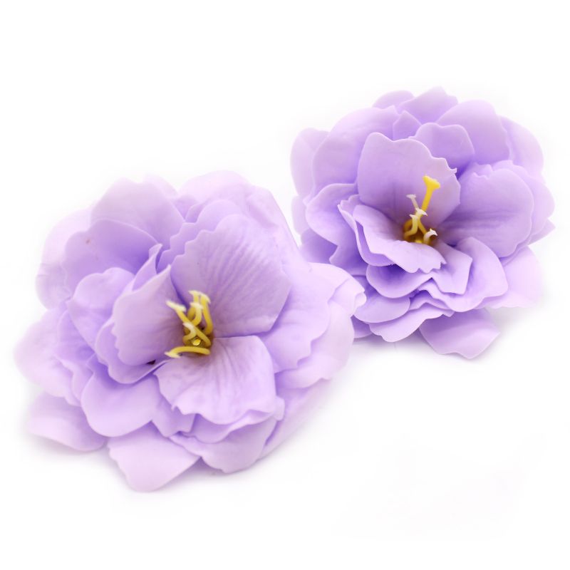 DIY Seifenblumen - Kleine Pfingstrose - Lila