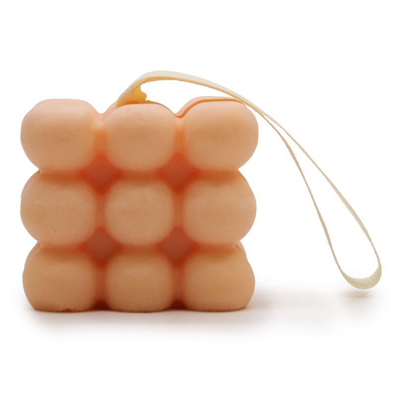 Verpackte Einzelmassageseifen - Geranium & Sandelholz