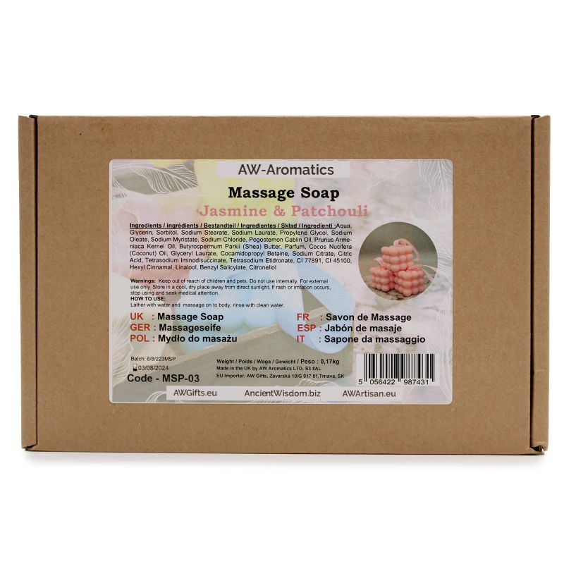 Massageseifen - Jasmin & Patschuli