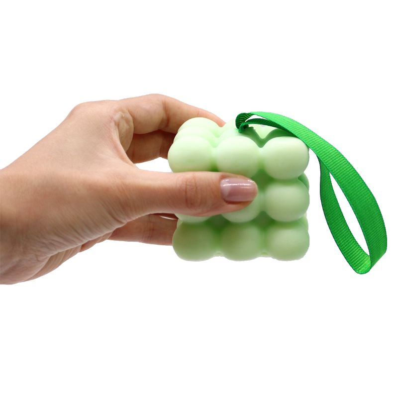 Verpackte Einzelmassageseifen - Grüne Minze & Eukalyptus