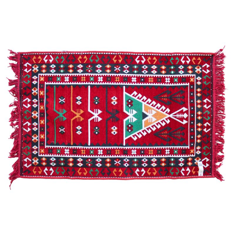 Kelimteppich 125x80 cm - Rot