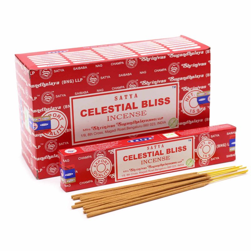Satya Räucherstäbchen 15g - Himmlische Glückseligkeit
