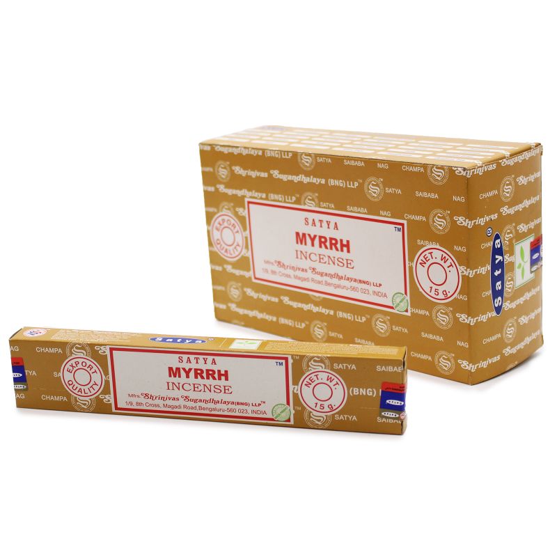 Satya Räucherstäbchen 15g - Myrrhe