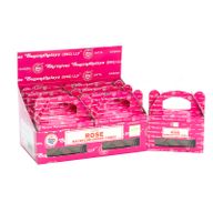 Box mit 24 fließenden Rauchkegeln Satya Rose