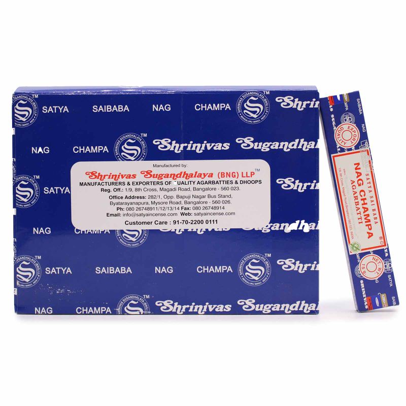 Satya Nagchampa Räucherstäbchen 15 g