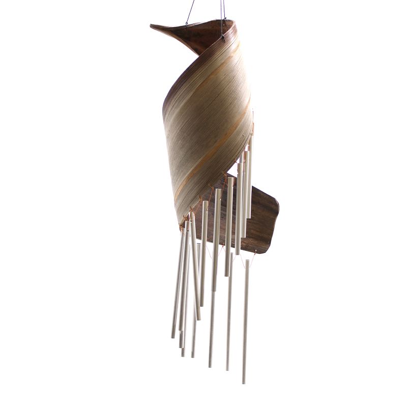 Windspiele aus Kokosnussblättern - Natürlich