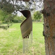 Windspiele aus Kokosnussblättern - Natürlich