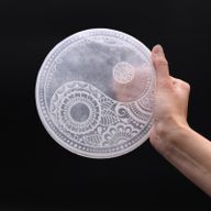 Große Selenitplatten 18cm - Feng Shui