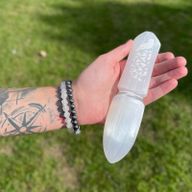 Selenit-Ritualmesser – Bindungen lösen