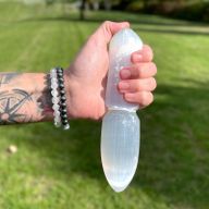 Selenit-Ritualmesser – Bindungen lösen