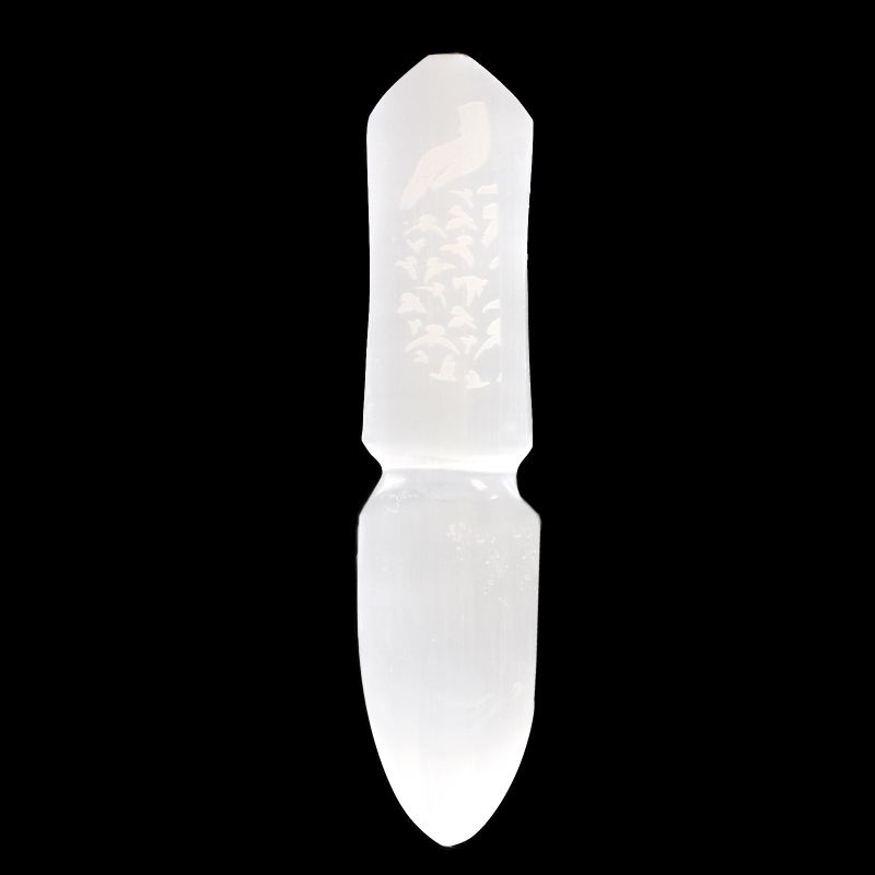 Selenit-Ritualmesser – Bindungen lösen