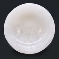 Runde Schale aus Selenit - 15cm