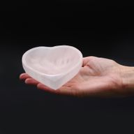 Runde Schale aus Selenit - 10cm
