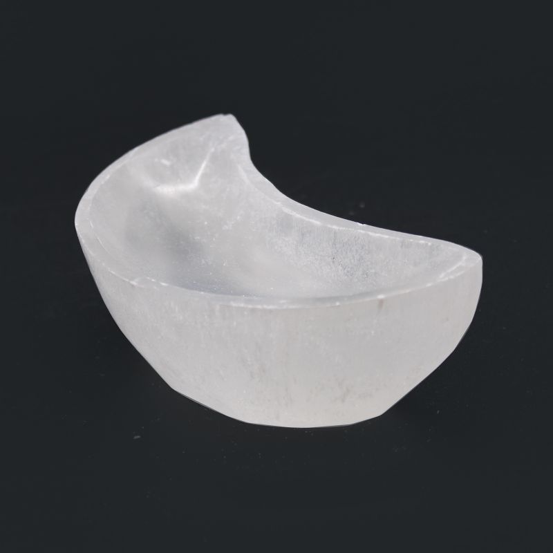 Runde Schale aus Selenit - 10cm