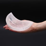Runde Schale aus Selenit - 15cm