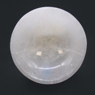 Runde Schale aus Selenit - 8 cm