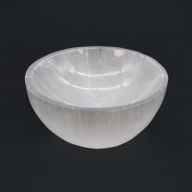 Runde Schale aus Selenit - 8 cm