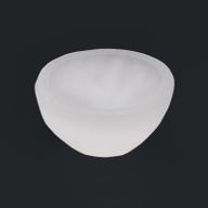 Runde Schale aus Selenit - 6 cm