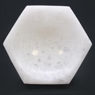 Selenit-Sechskantschale - 15 cm