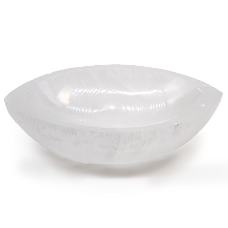 Selenit-Augenschale - 15cm