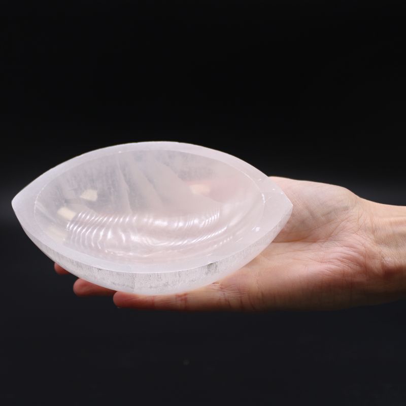 Selenit-Augenschale - 15cm