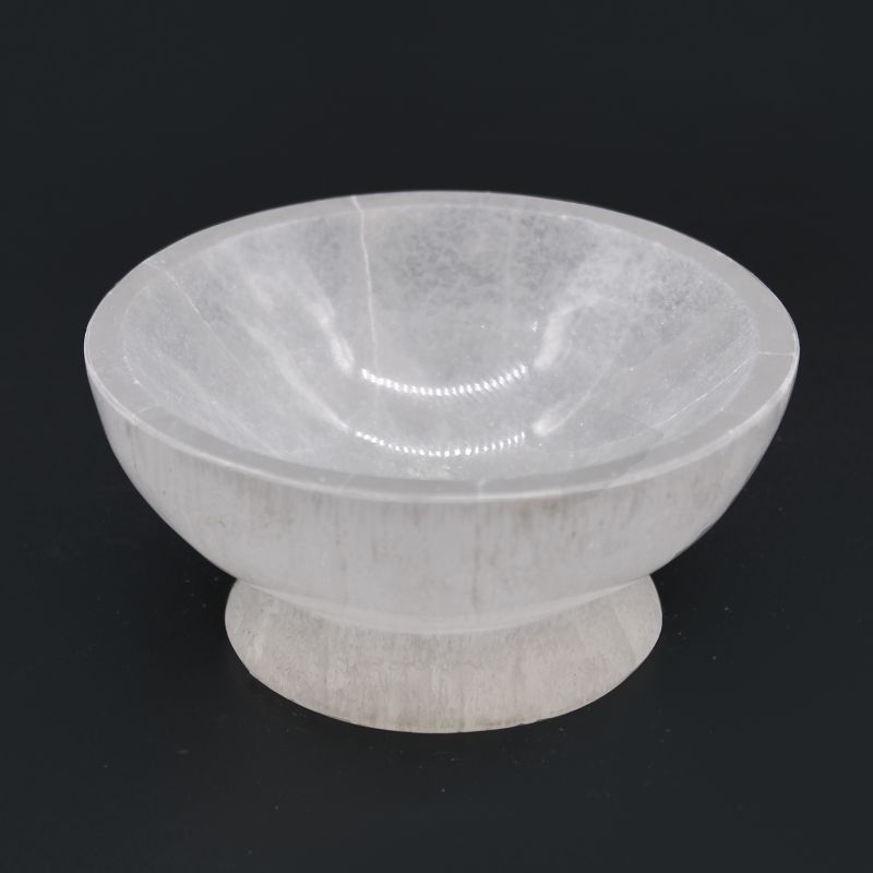 Ritualschale aus Selenit - 10 cm
