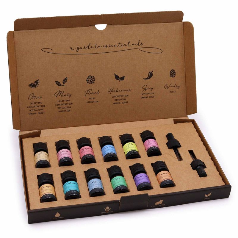 Ätherisches Aromatherapie-Öl-Set- Herbst-Set