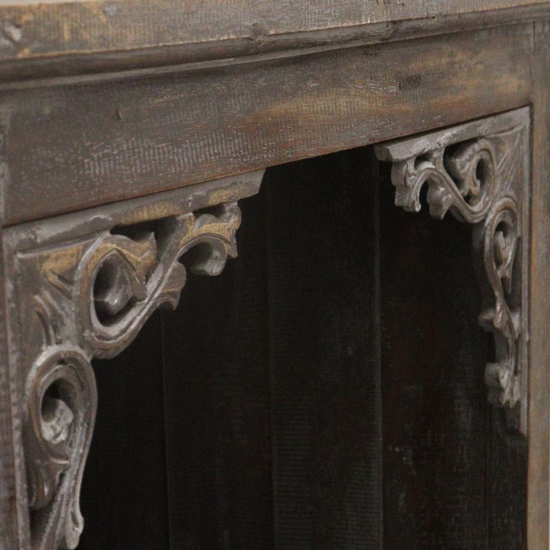 Albasia Badezimmerschrank - Greywash