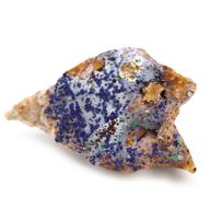 Mineralische Exemplare - Azurit-Malachit (ca. 20 Stück)