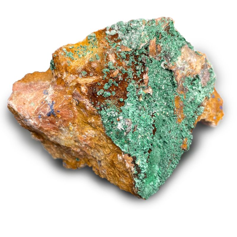 Mineralische Exemplare - Azurit-Malachit (ca. 20 Stück)