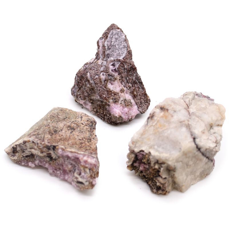 Mineralische Exemplare - Kobaltcalcit (ca. 25 Stück)