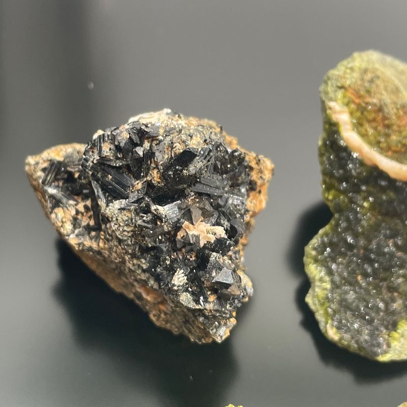 Mineralische Exemplare - Epidot (ca. 10 Stück)