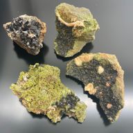 Mineralische Exemplare - Epidot (ca. 10 Stück)