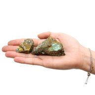 Mineralische Exemplare - Chalkopyrit (ca. 80 Stück)