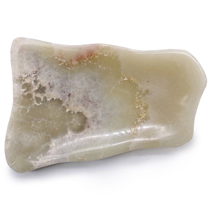 Natürliche Honig-Onyx-Seifenschale